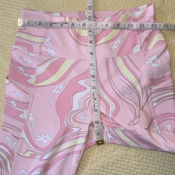 Fabletics Pure Luxe Legging Swirl Groovy Small I16 - Picture 5 of 6